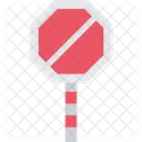 Road Sign Delivery Icon