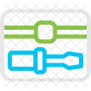 Road Sign Destination Directions Icon