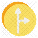 Road Sign Direction Traffic Sign Icon