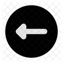 Road Sign Left Icon