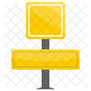 Road Signage Sign Icon