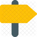 Signboard Road Sign Icon