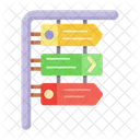 Road Board Road Signs Direction Signs Icon