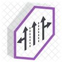 Road Symbol Direction Arrow Road Sign Icon