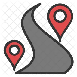 Road Tracking  Icon