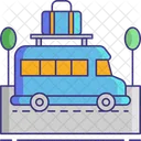 Road Trip Travel Vehicle Travel Van Icon