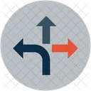 Road Turn Arrow Icon