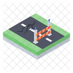 Road Under Construction  Icon