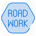 Road work sign  Icon