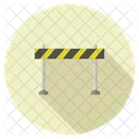 Roadblock Barrier Construction Icon