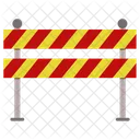 Roadblock Barrier Construction Icon