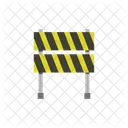 Roadblock Barrier Construction Icon