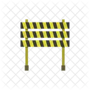 Roadblock Barrier Construction Icon