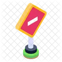 Roadblock Warning  Icon
