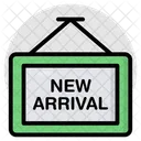 Roadboard Signboard New Arrival Board Icon