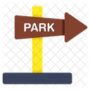 Roadboard Signboard Park Board Icon