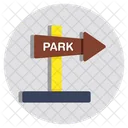 Roadboard Signboard Park Board Icon