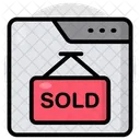 Roadboard Signboard Sold Board Icon