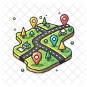 Map Location Direction Icon
