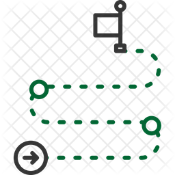 Roadmap Icon - Download in Dualtone Style