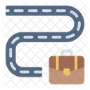 Roadmap Career Path Direction Icon