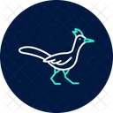 Roadrunner Bird Desert Icon