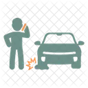 Roadside Assistance Car Auto Icon