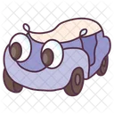 Open Car Transport Vehicle Icon