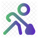 Roadwork Construction Digging Icon