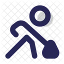 Roadwork Construction Digging Icon