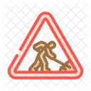 Roadworks Highway Road Icon