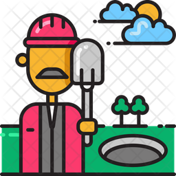 Roadworks Icon Of Colored Outline Style Available In Svg Png Eps Ai Icon Fonts