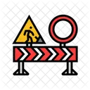 Roadworks Highway Road Icon