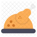 Drumstick Chicken Piece Roast Icône