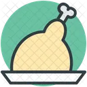 Roast Chicken Grilled Icon