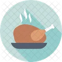 Roast Chicken Grilled Icon