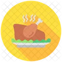 Roast Chicken Chicken Food Icon