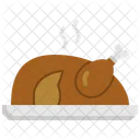 Roast Chicken Turkey Icon