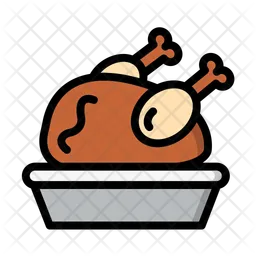 Roast chicken  Icon