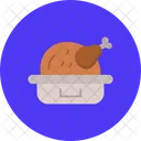 Roast Chicken Full Icon