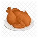 Roasted Chicken Chicken Food Icon