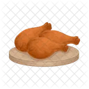 Roasted Chicken Roast Chicken Food Icon