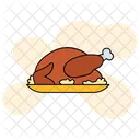 Roasted chicken  Icon