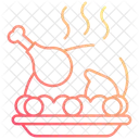 Roasted Chicken Chicken Food Icon
