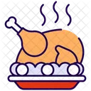 Roasted Chicken Chicken Food Icon