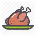 Roasted Chicken Grilled Chicken Chicken Roast Icon