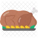 Roasted Chicken Icon