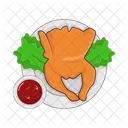 Meat Food Dinner Icon