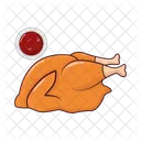 Meat Food Dinner Icon