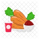 Meat Food Dinner Icon